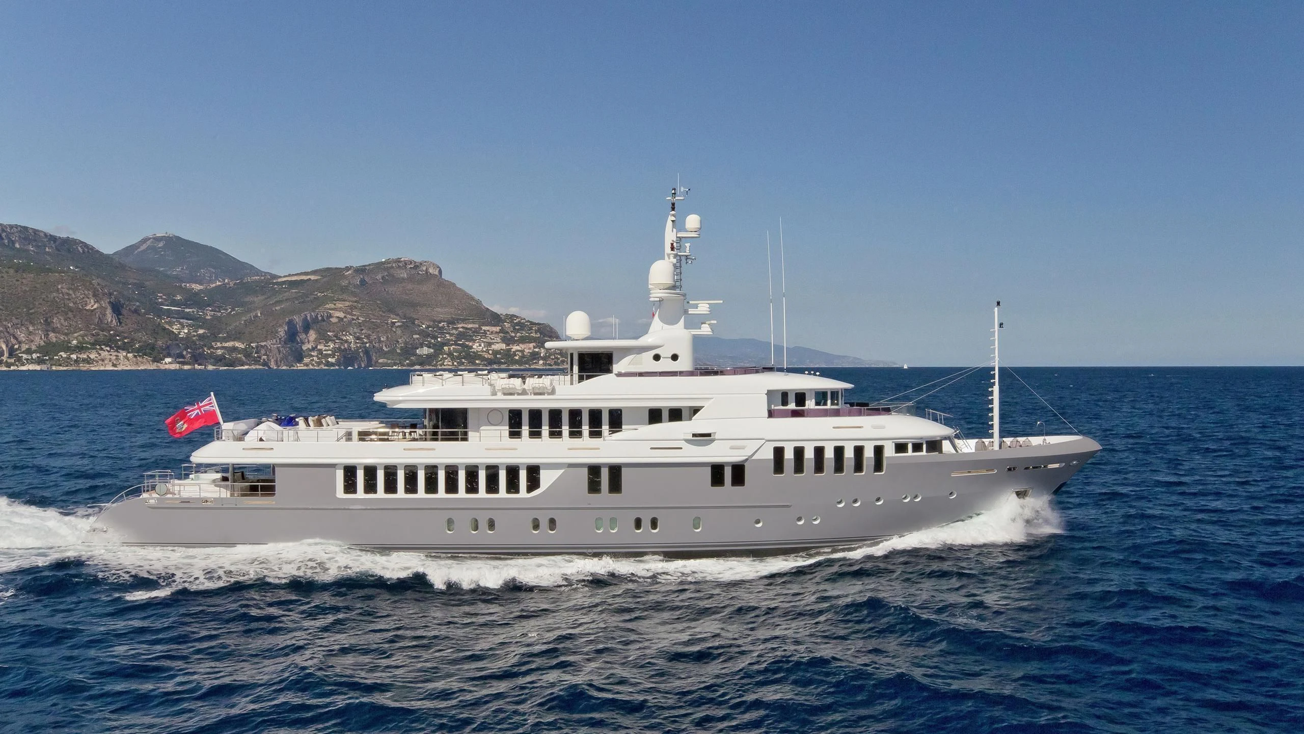 a boat on the water aboard BELLA 2 Yacht for Sale