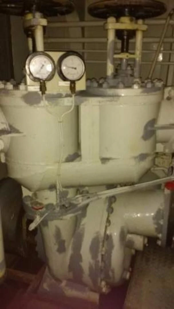 a machine with several dials aboard ITINERANTE I Yacht for Sale