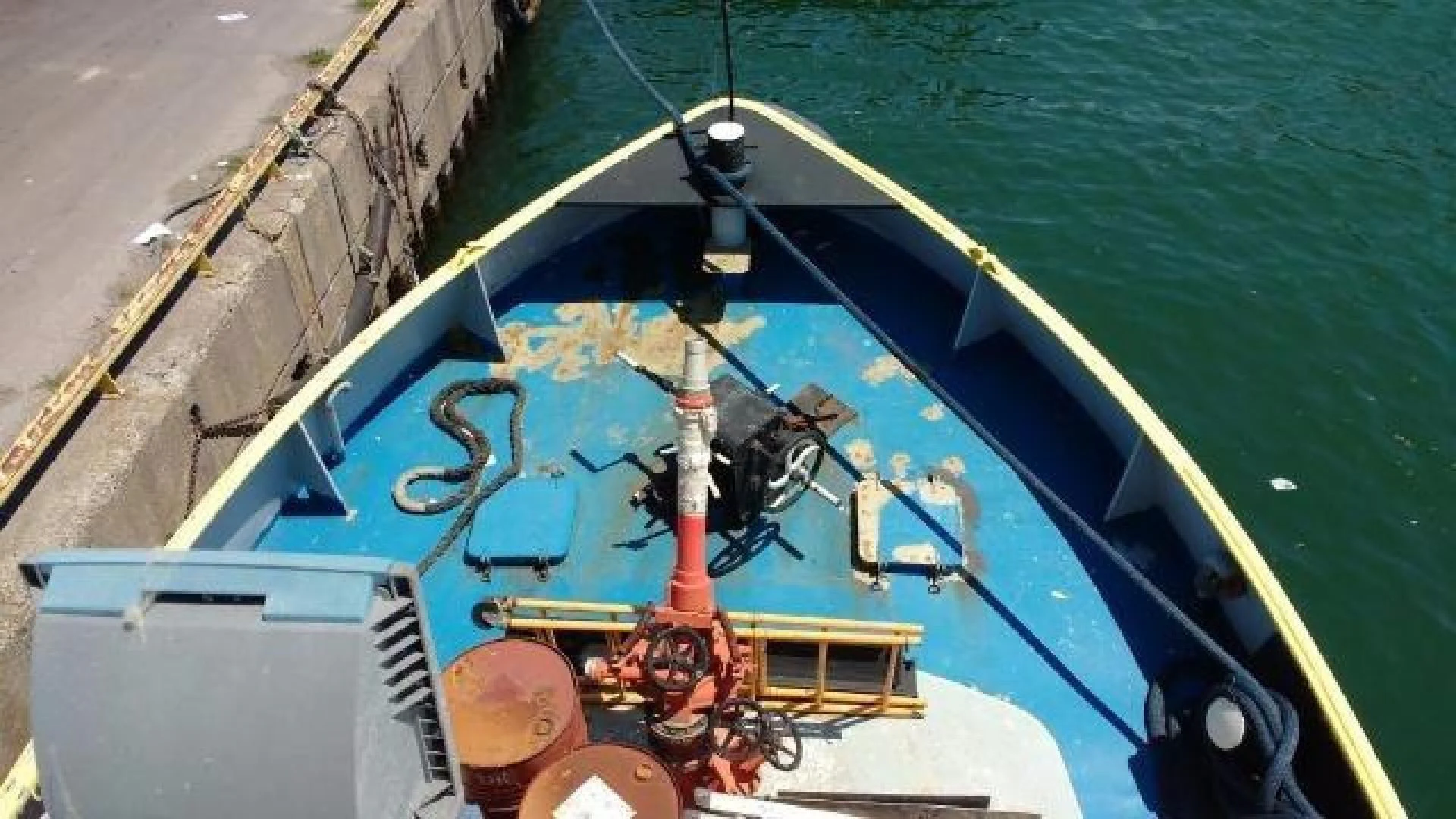 a boat on the water aboard ITINERANTE I Yacht for Sale