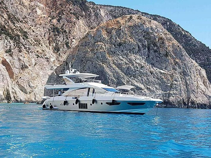 a boat in the water aboard MEMORIES Yacht for Sale