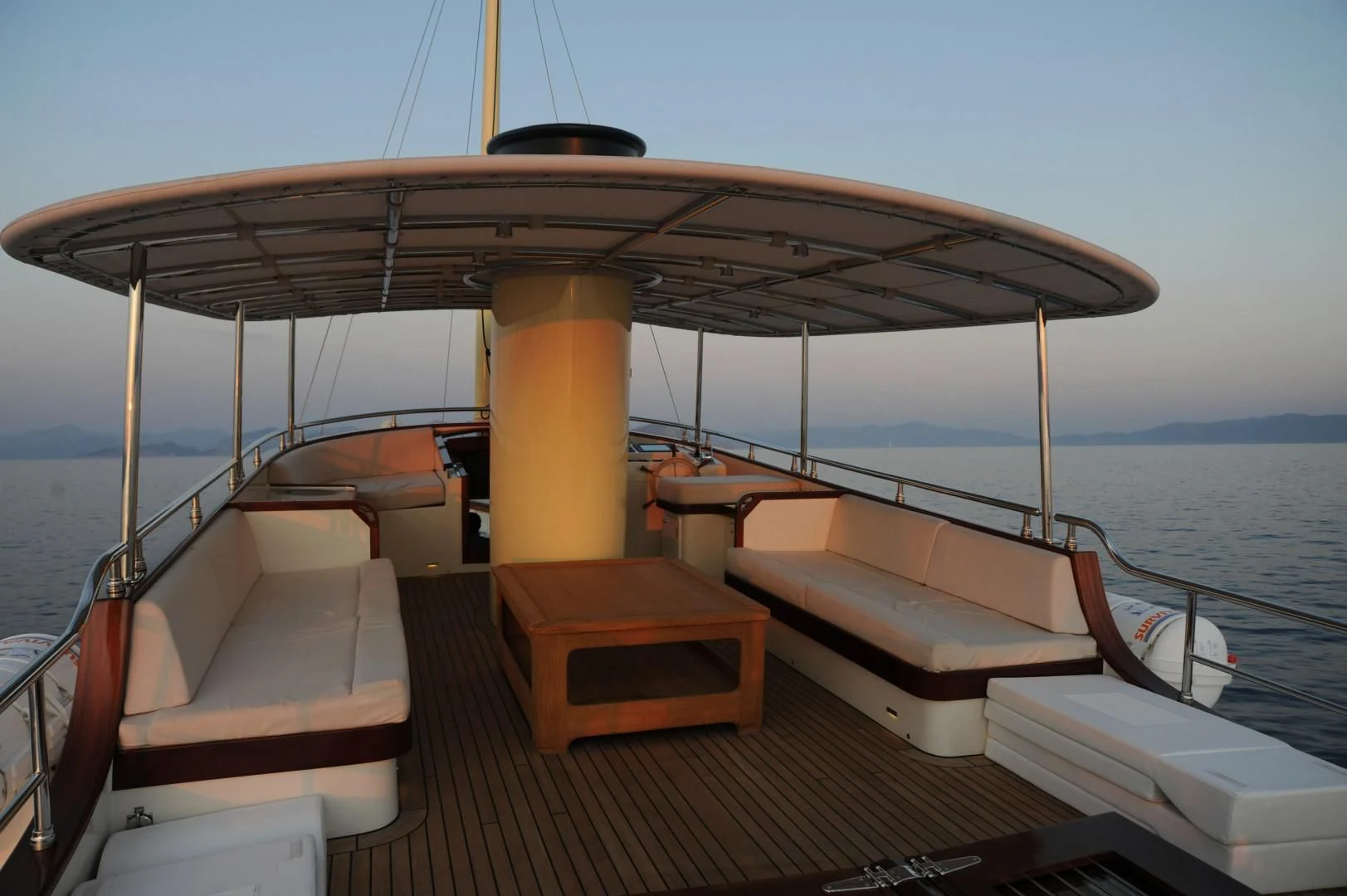 a boat on the water aboard LARIMAR Yacht for Sale