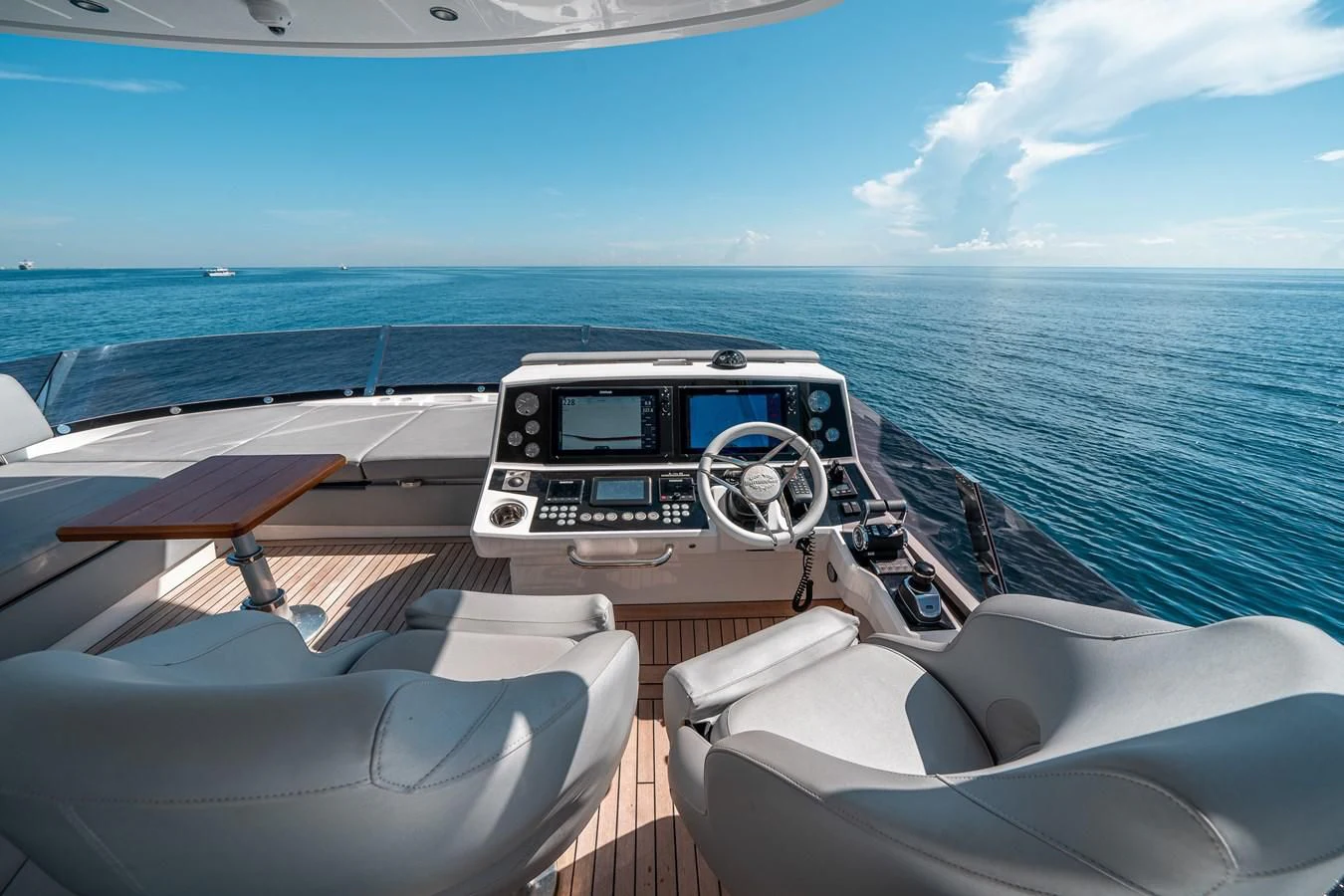 a boat on the water aboard 76 YACHT Yacht for Sale