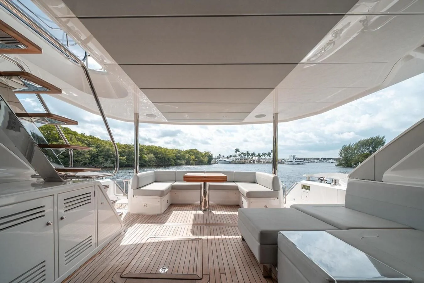 a boat on the water aboard 76 YACHT Yacht for Sale
