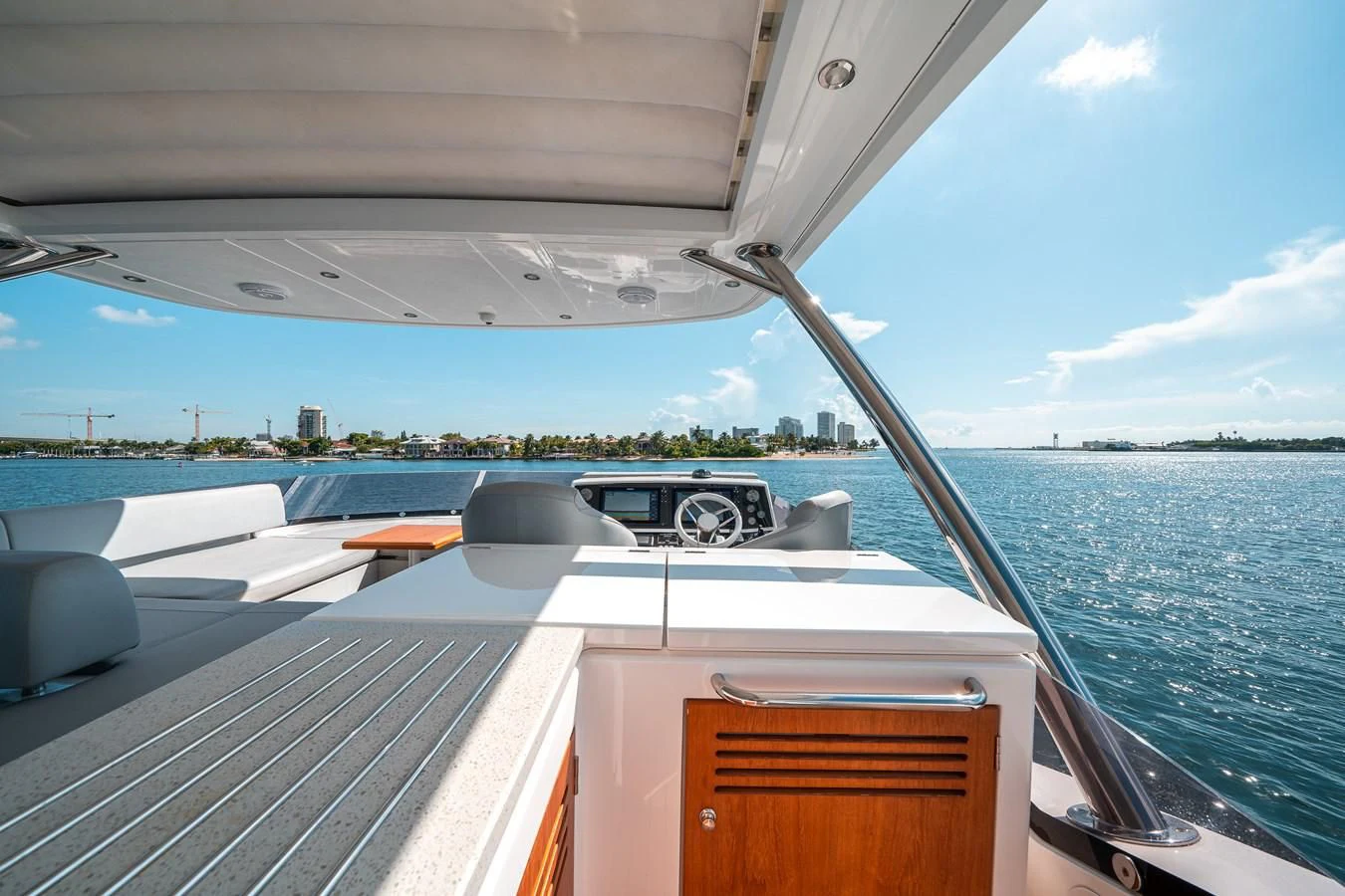 a boat on the water aboard 76 YACHT Yacht for Sale