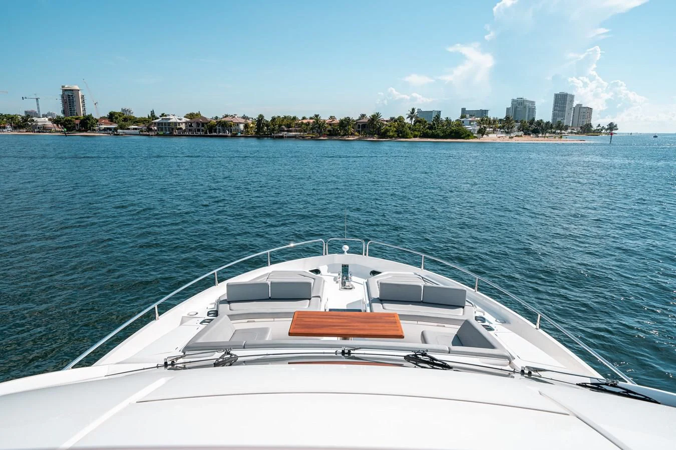 a boat on the water aboard 76 YACHT Yacht for Sale