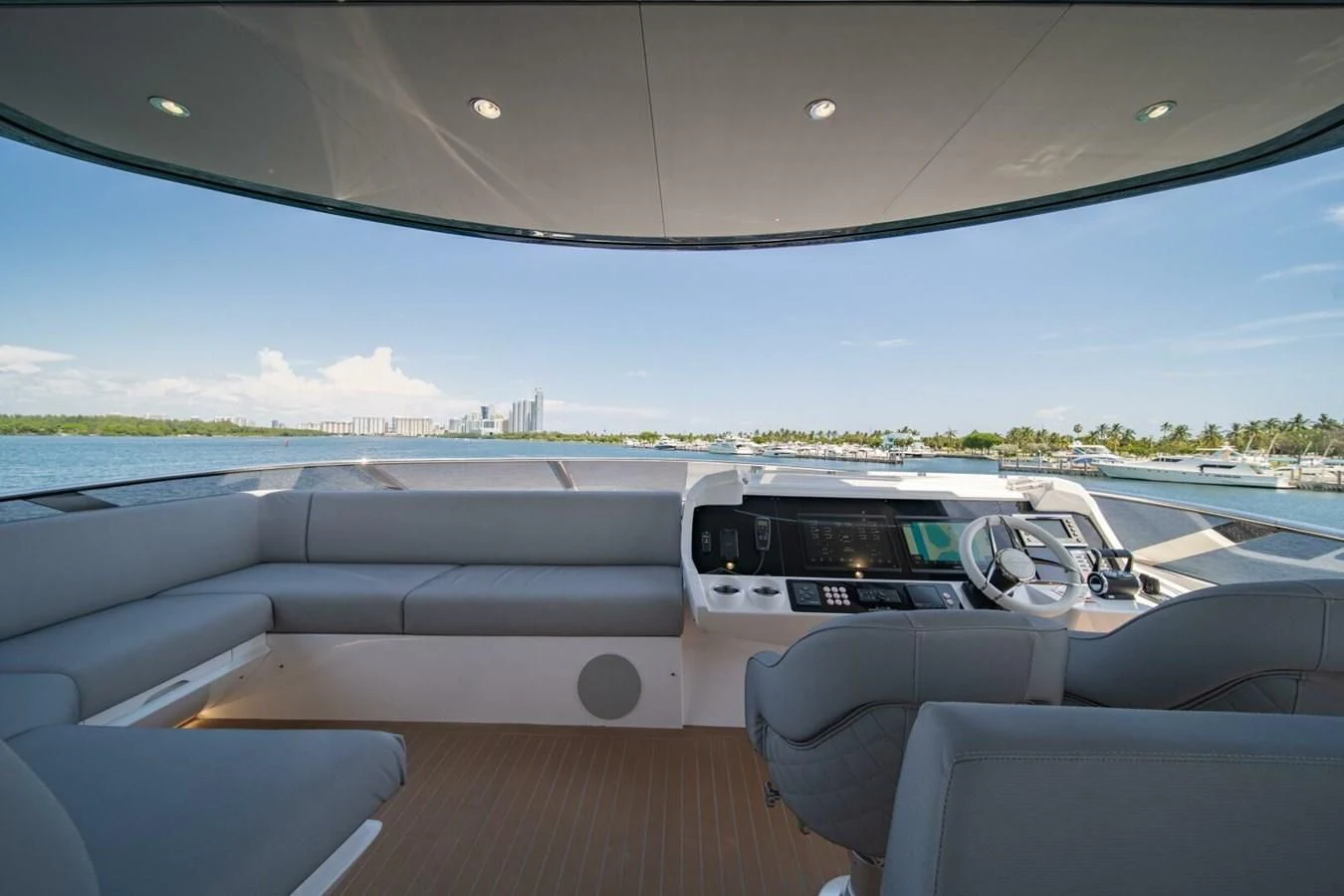 the inside of a car aboard 76 YACHT Yacht for Sale