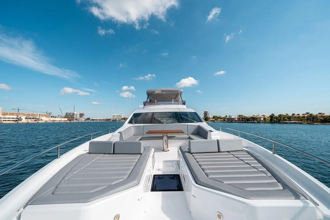 a boat on the water aboard 76 YACHT Yacht for Sale
