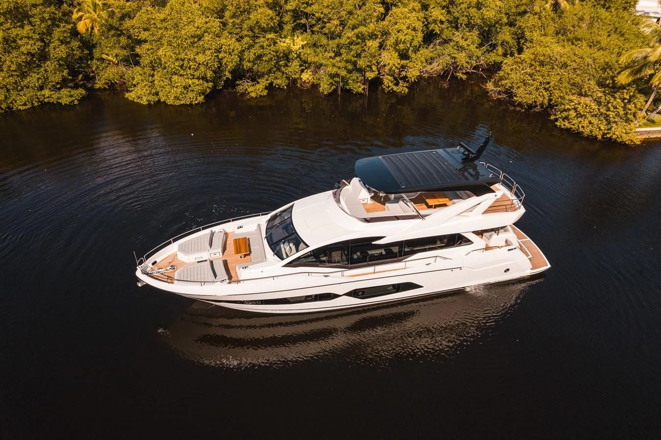 a boat on the water aboard 76 YACHT Yacht for Sale