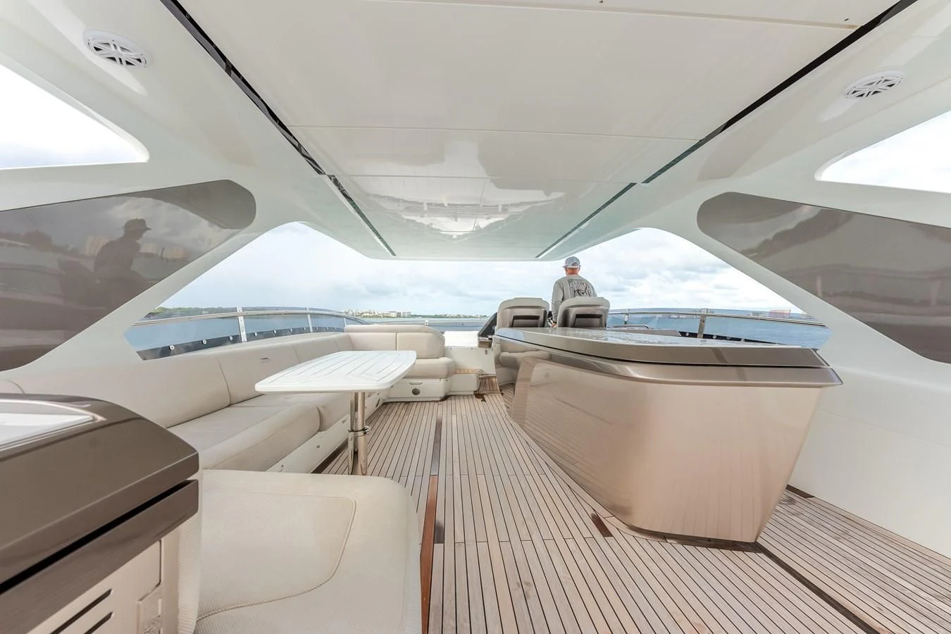a cockpit of an airplane aboard 76 YACHT Yacht for Sale