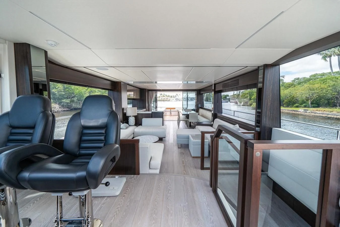 a large boat on a body of water aboard 76 YACHT Yacht for Sale