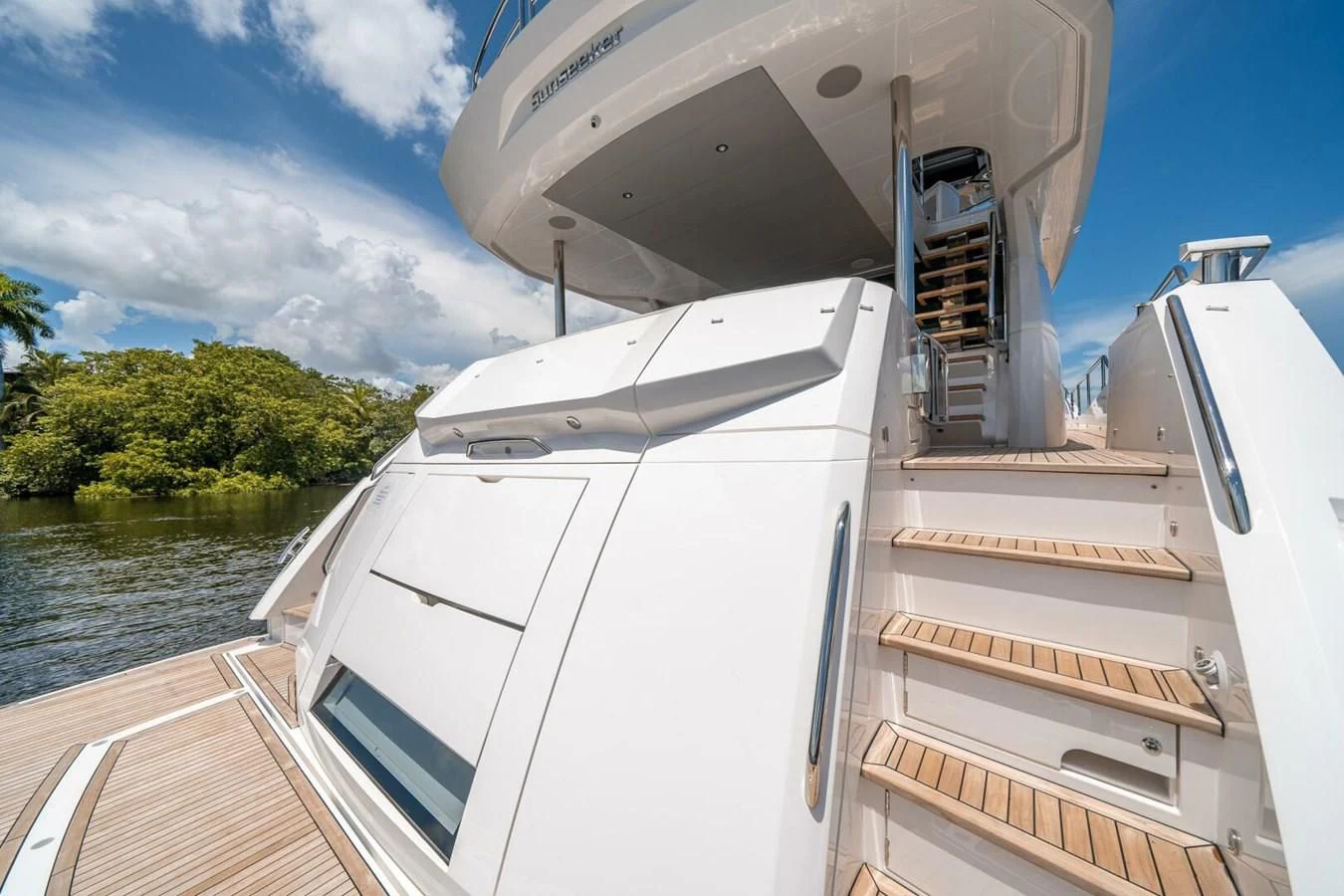 a boat on the water aboard 76 YACHT Yacht for Sale