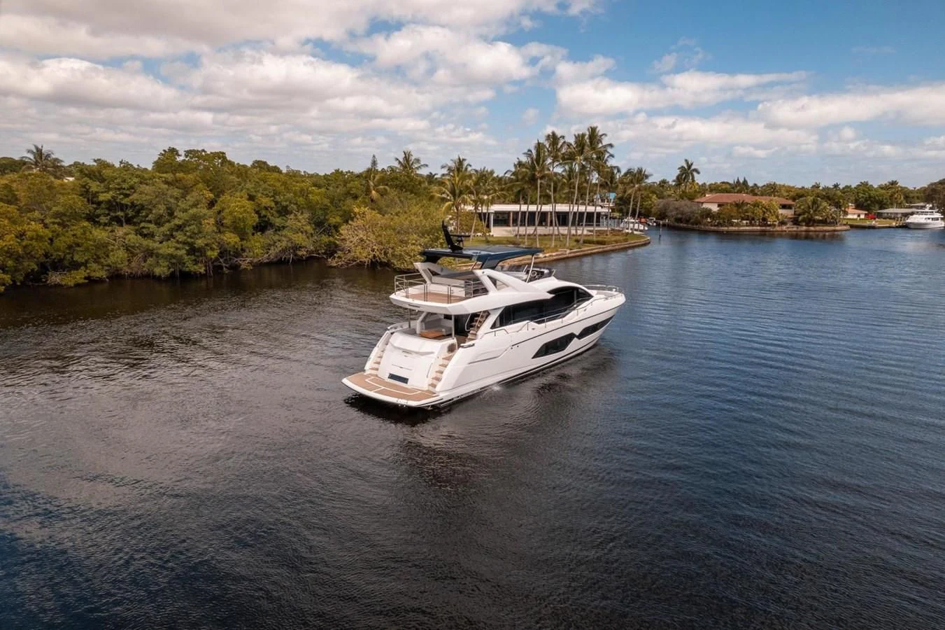 a boat on the water aboard 76 YACHT Yacht for Sale