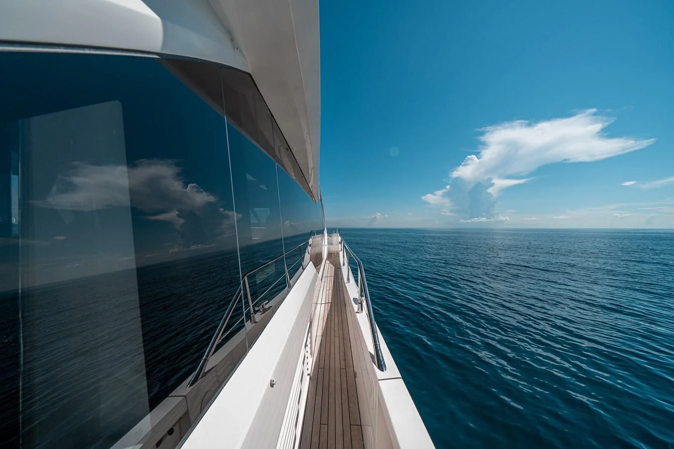 a boat on the water aboard 76 YACHT Yacht for Sale