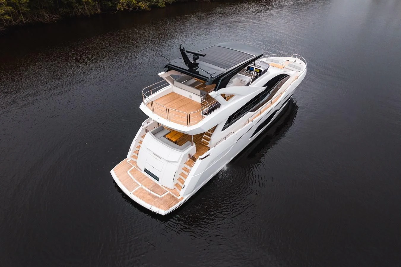 a boat on the water aboard 76 YACHT Yacht for Sale