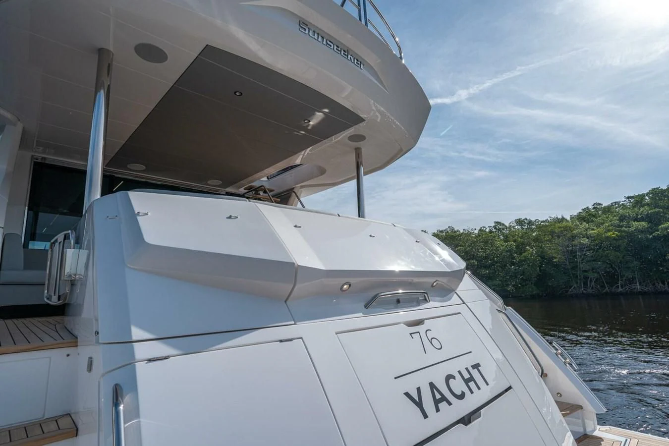 a boat on the water aboard 76 YACHT Yacht for Sale