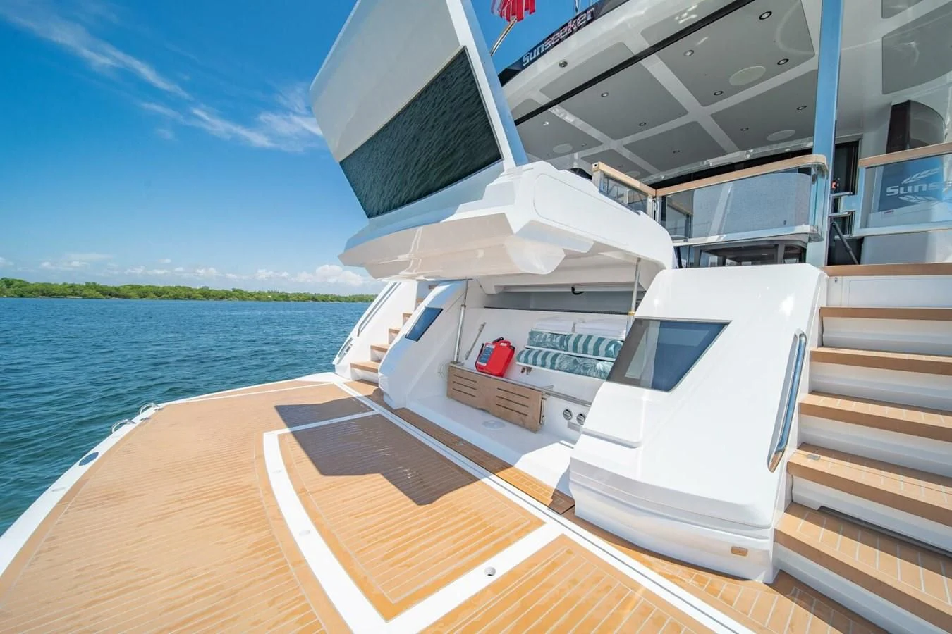 a boat on the water aboard 76 YACHT Yacht for Sale