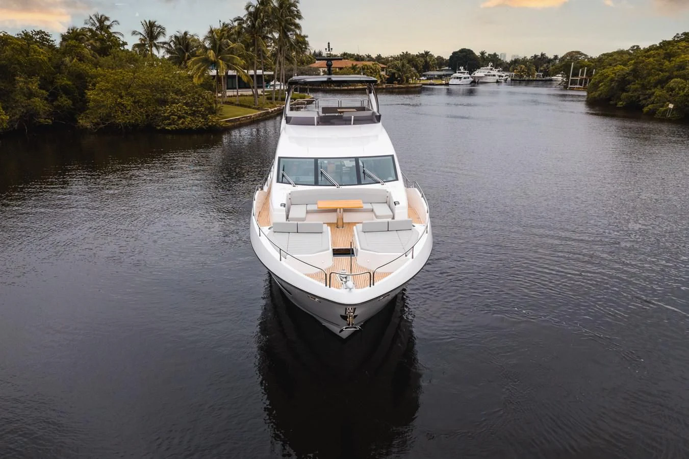 a boat on the water aboard 76 YACHT Yacht for Sale