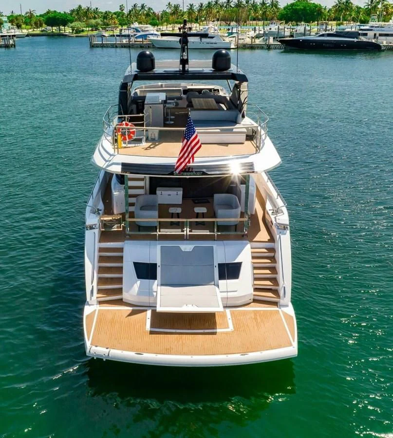 a boat on the water aboard 76 YACHT Yacht for Sale