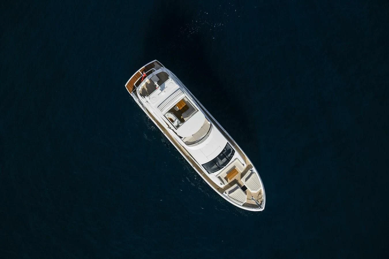 a satellite in space aboard 76 YACHT Yacht for Sale