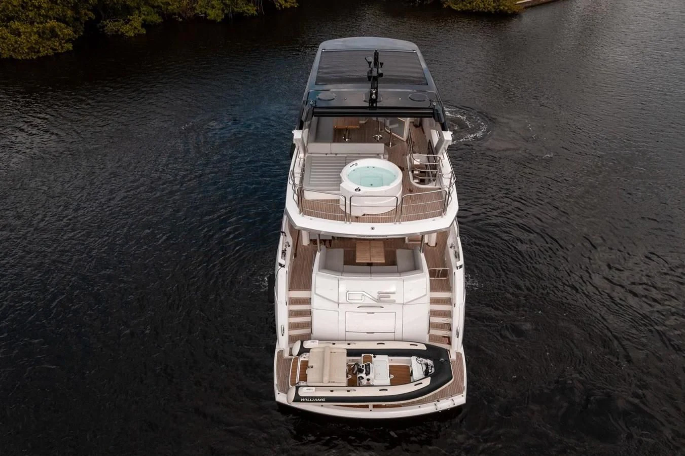 a boat on the water aboard 76 YACHT Yacht for Sale