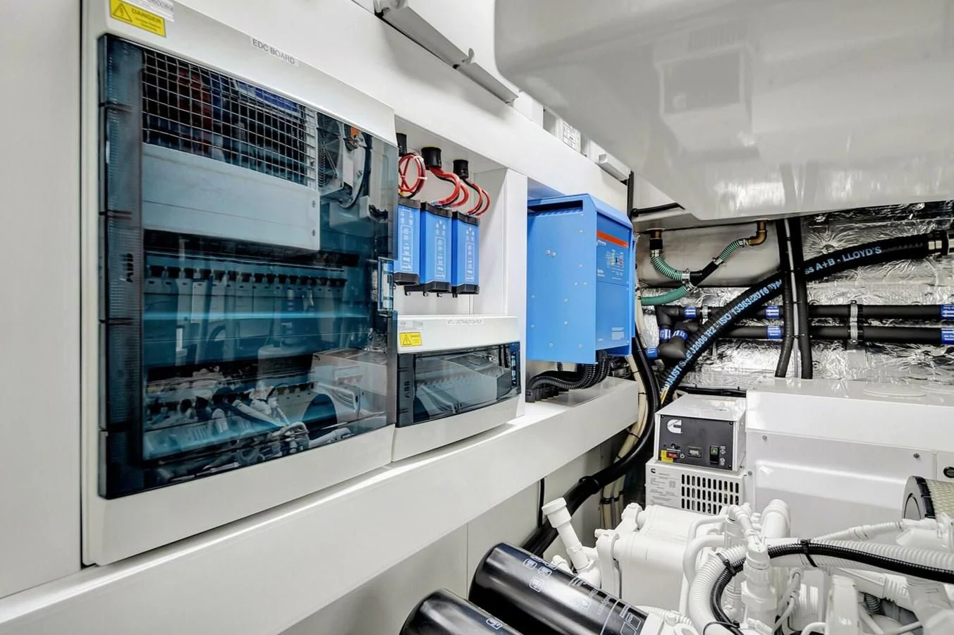 a close-up of a machine aboard 76 YACHT Yacht for Sale