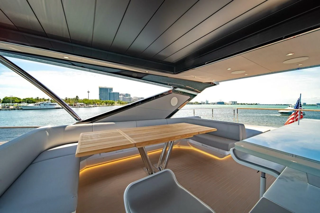 the inside of a car aboard 76 YACHT Yacht for Sale