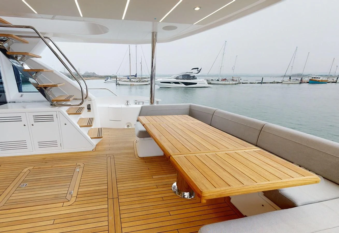 a boat on the water aboard 76 YACHT Yacht for Sale