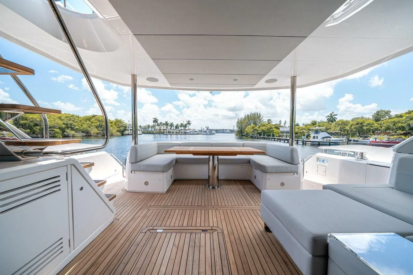 a boat on the water aboard 76 YACHT Yacht for Sale