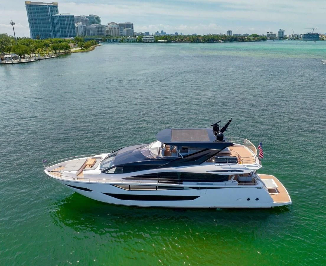 a boat on the water aboard 76 YACHT Yacht for Sale
