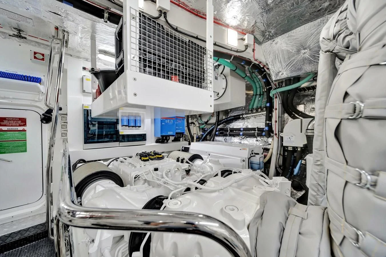 a close-up of a machine aboard 76 YACHT Yacht for Sale