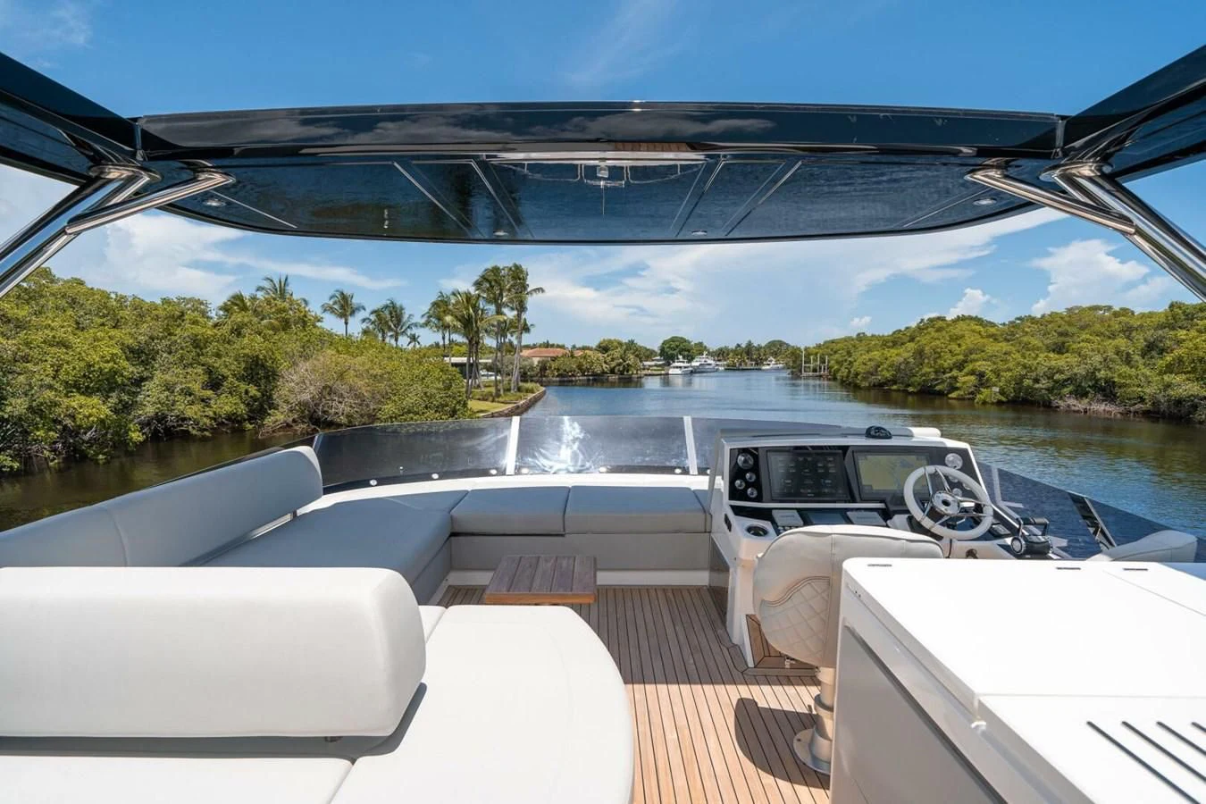 a boat on the water aboard 76 YACHT Yacht for Sale