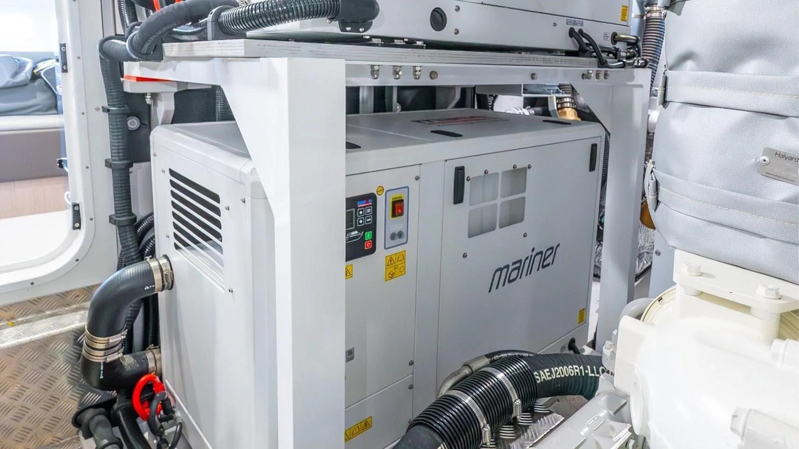 a machine with a large piece of equipment on the side aboard 76 YACHT Yacht for Sale