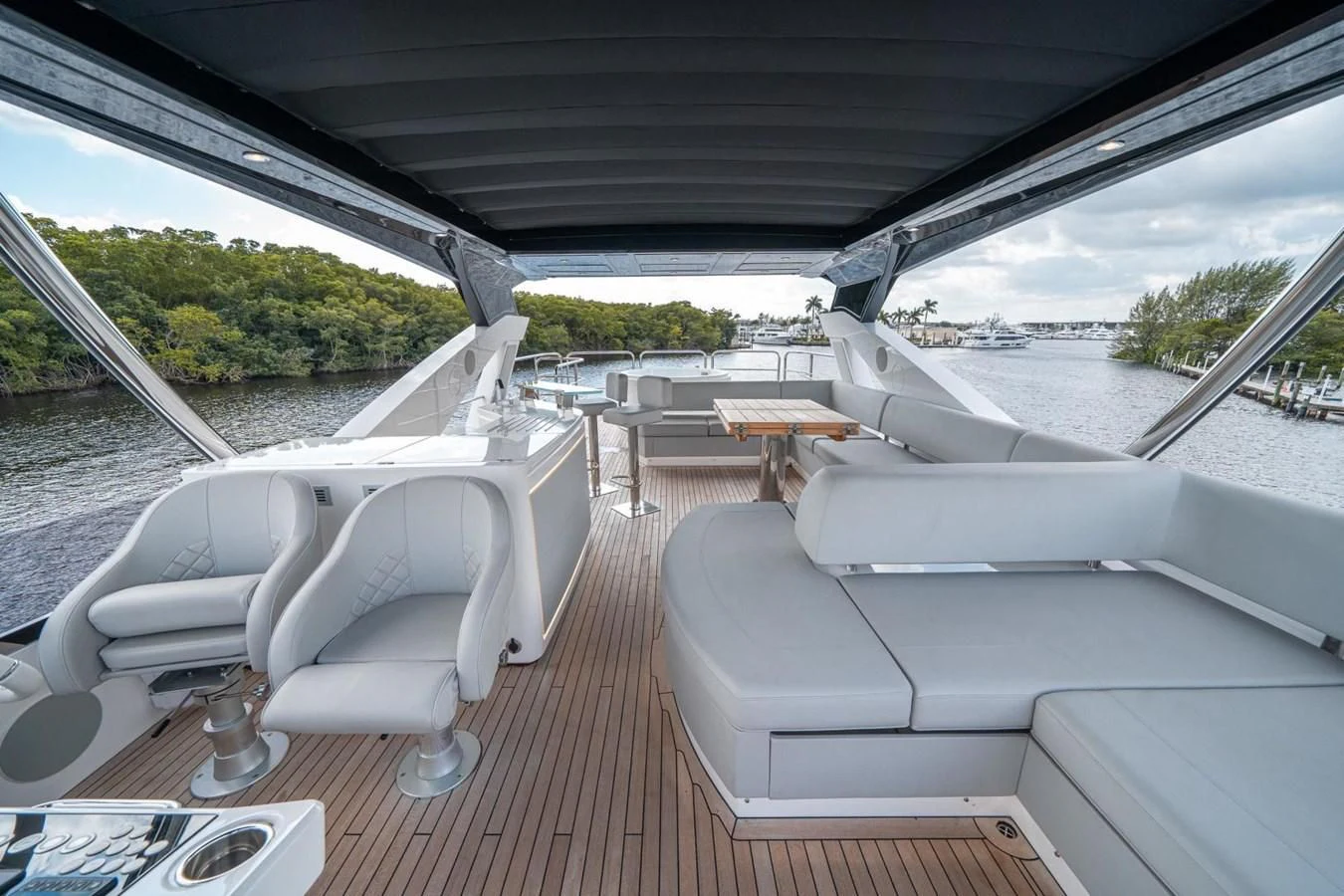 a boat on the water aboard 76 YACHT Yacht for Sale