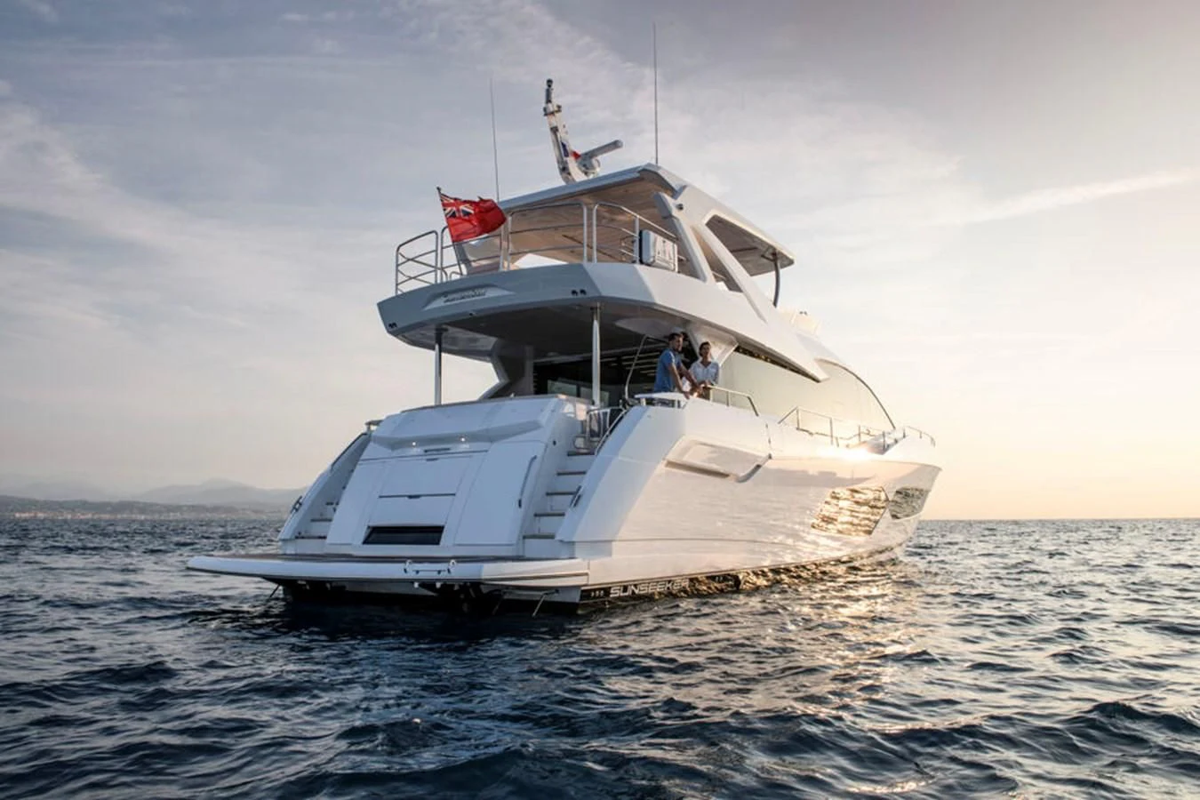 a boat in the water aboard 76 YACHT Yacht for Sale
