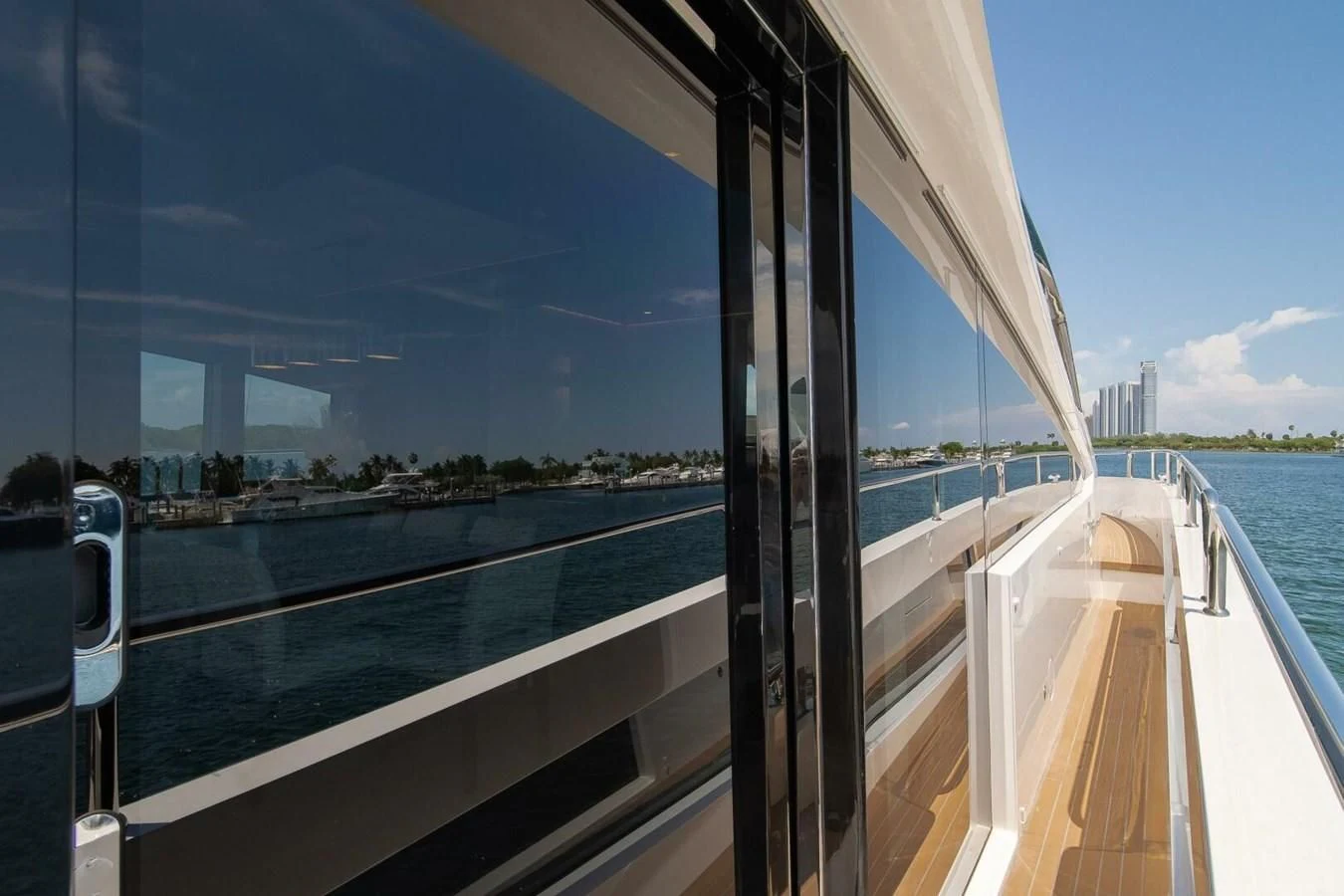 a large boat on the water aboard 76 YACHT Yacht for Sale