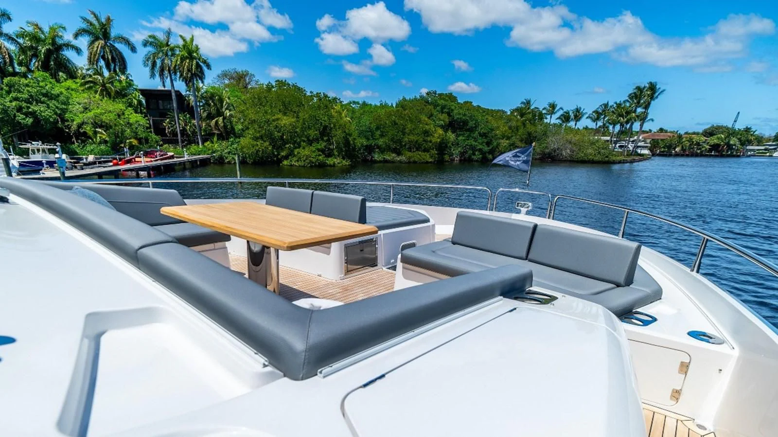 a boat on the water aboard 76 YACHT Yacht for Sale