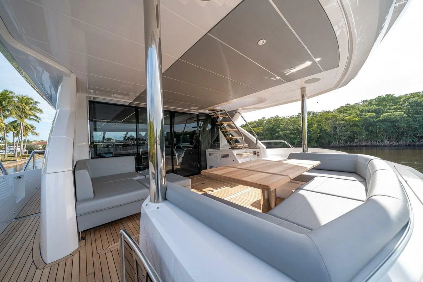 a boat on the water aboard 76 YACHT Yacht for Sale