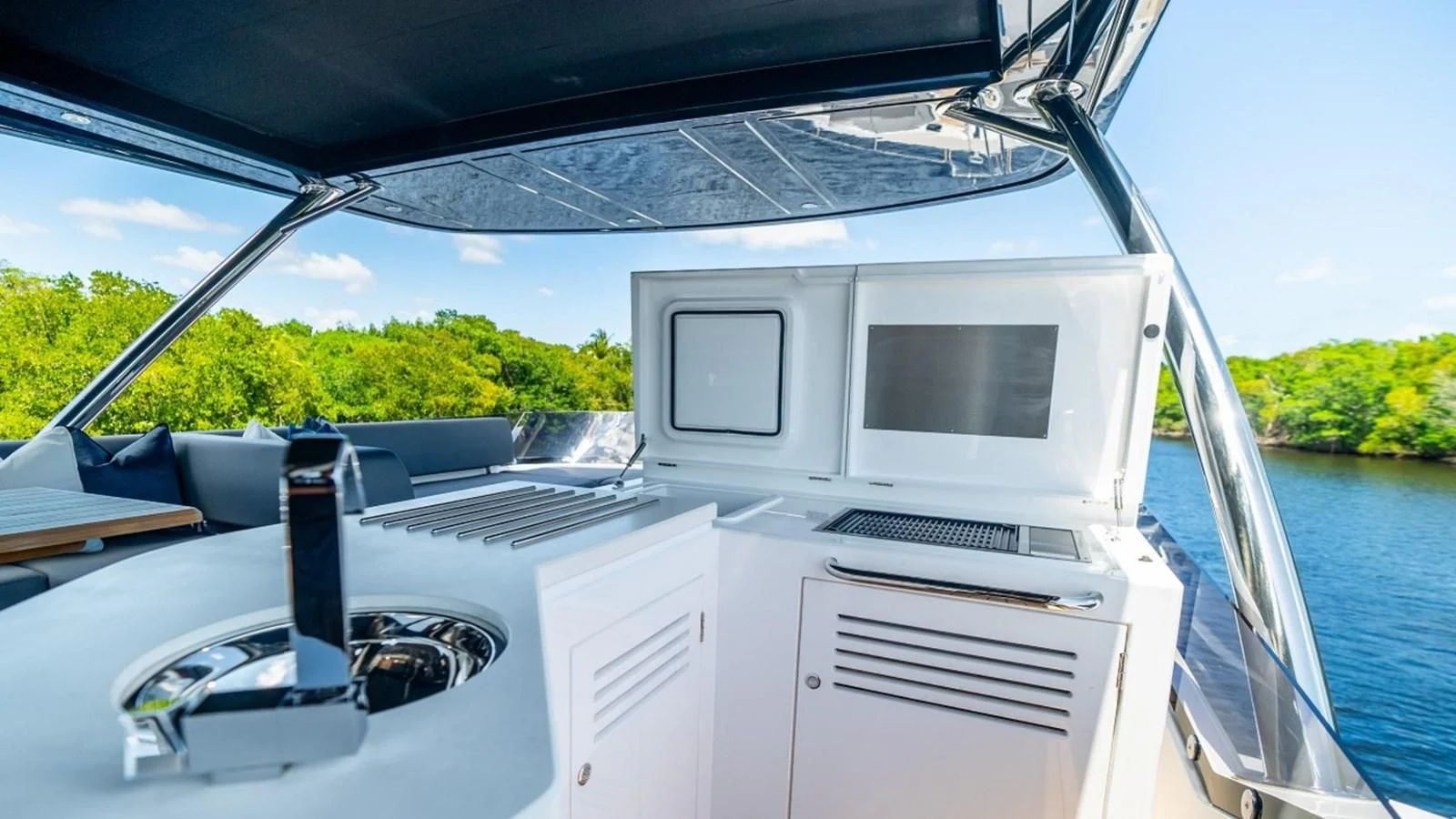 the inside of a boat aboard 76 YACHT Yacht for Sale