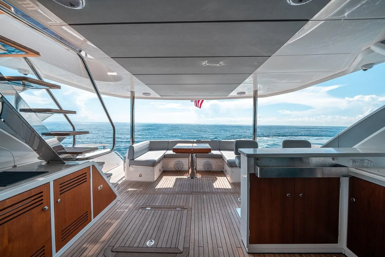 a boat on the water aboard 76 YACHT Yacht for Sale