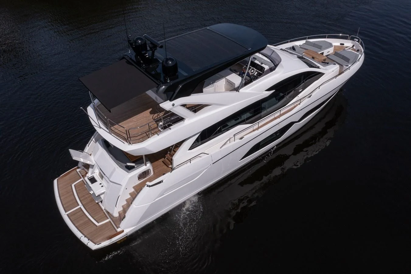 a boat on the water aboard 76 YACHT Yacht for Sale