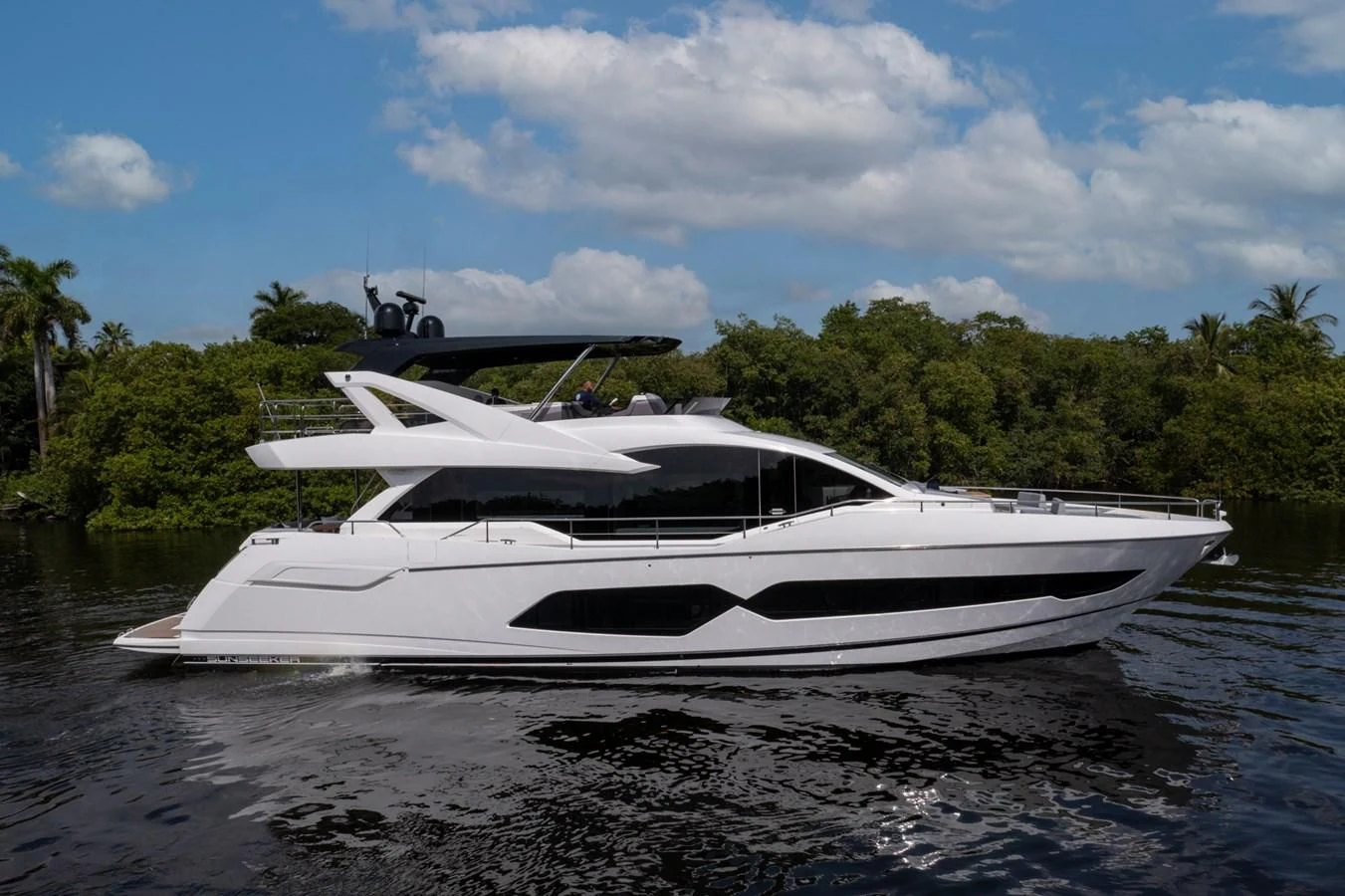 a boat on the water aboard 76 YACHT Yacht for Sale