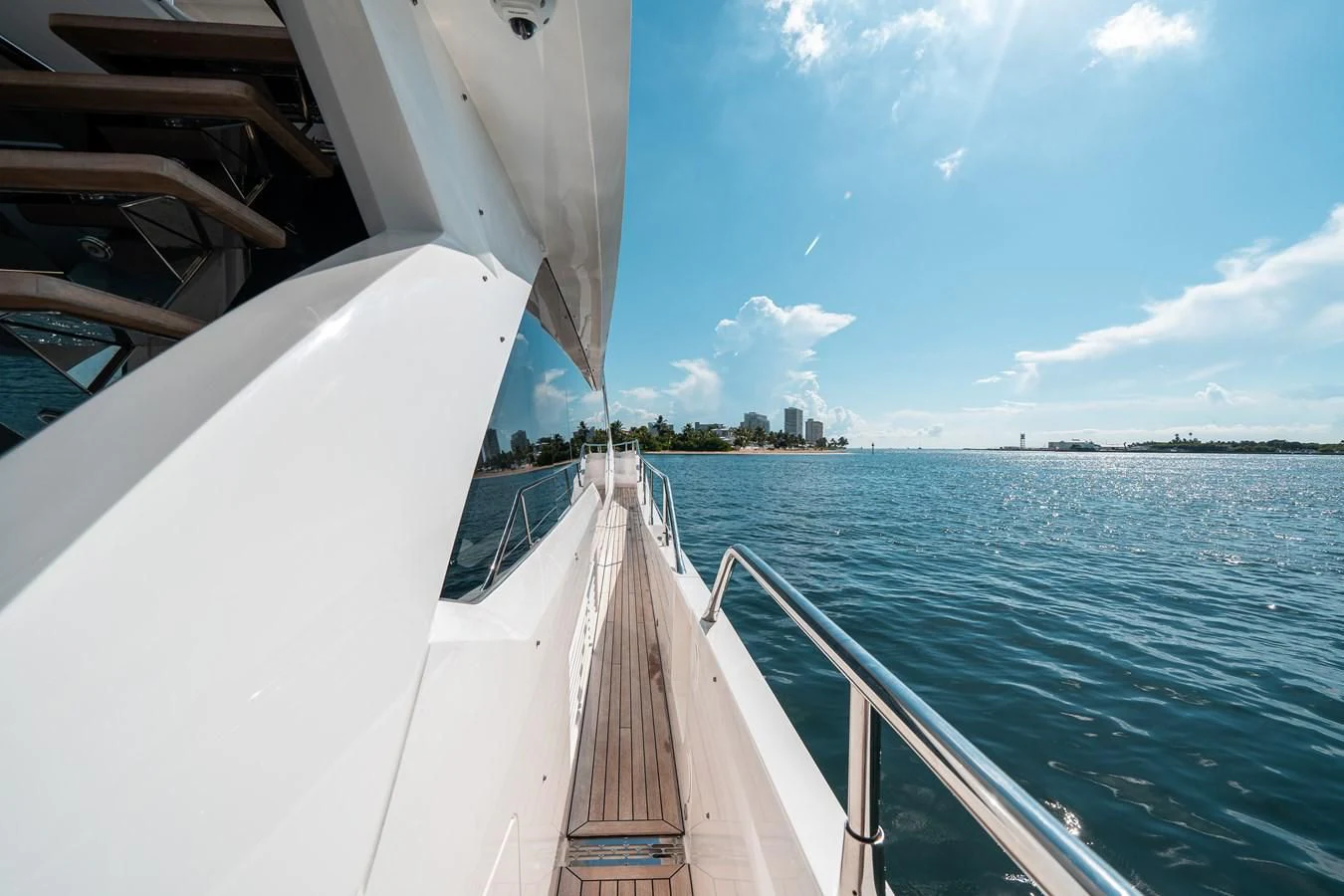 a boat on the water aboard 76 YACHT Yacht for Sale