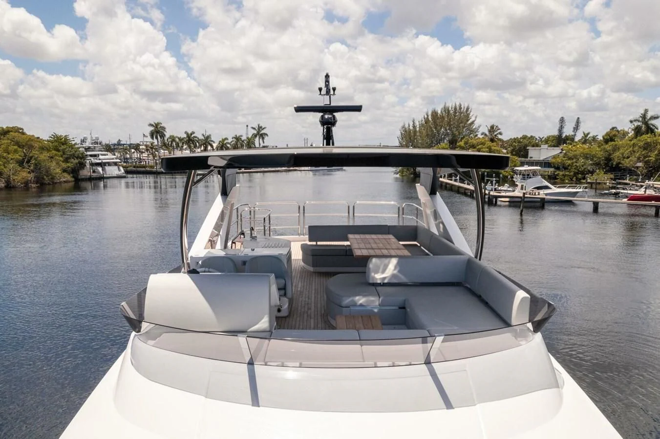 a boat on the water aboard 76 YACHT Yacht for Sale