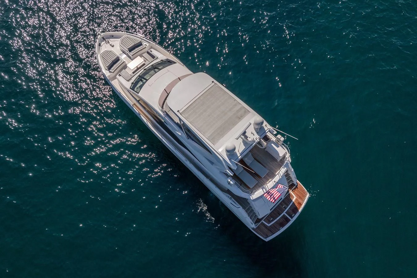 a ship in the water aboard 76 YACHT Yacht for Sale