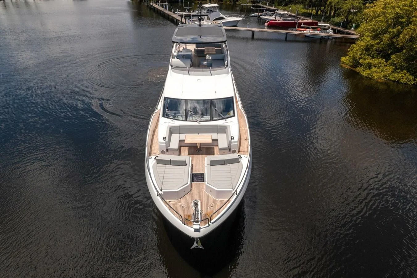 a boat on the water aboard 76 YACHT Yacht for Sale