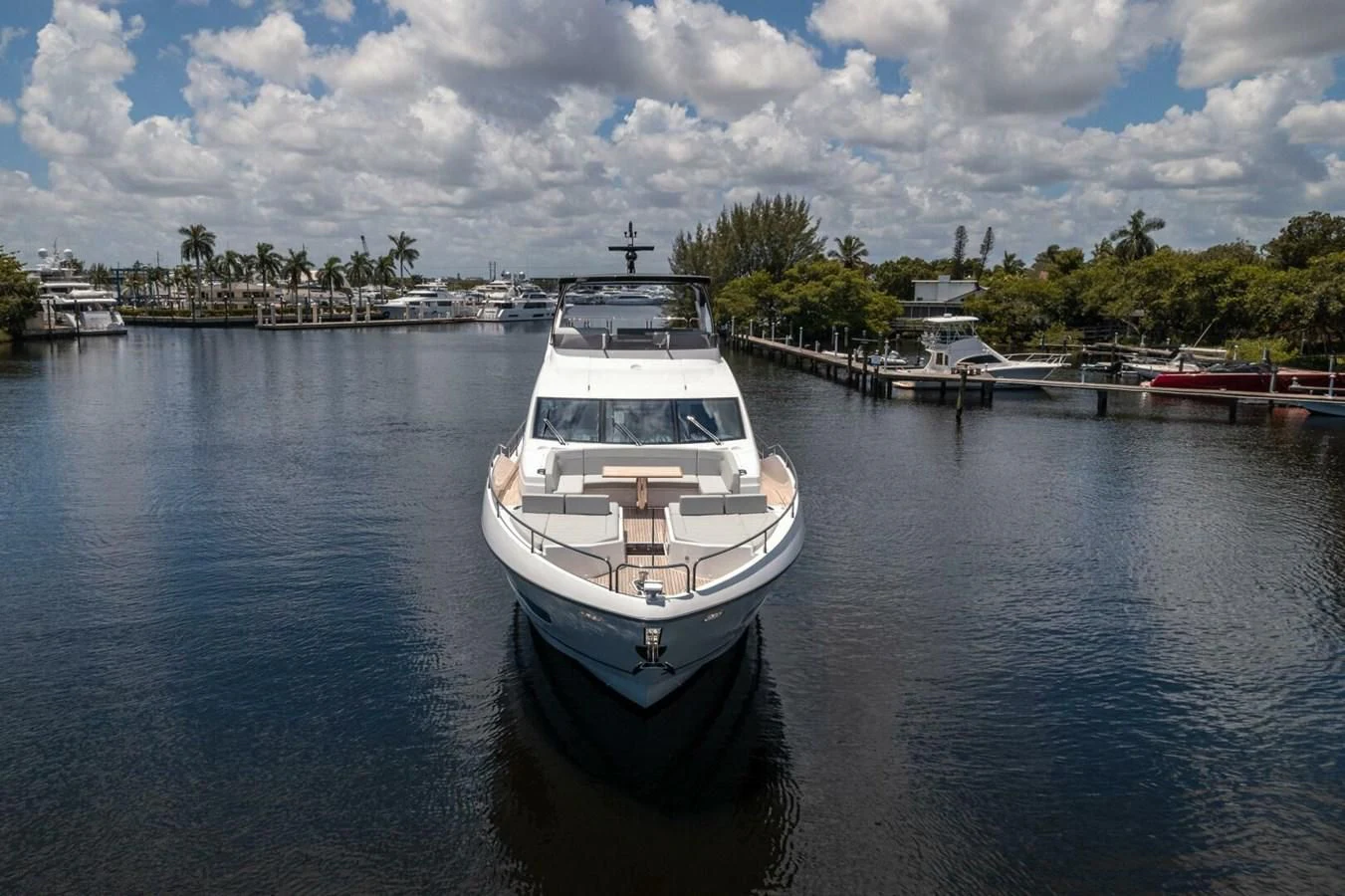 a boat on the water aboard 76 YACHT Yacht for Sale
