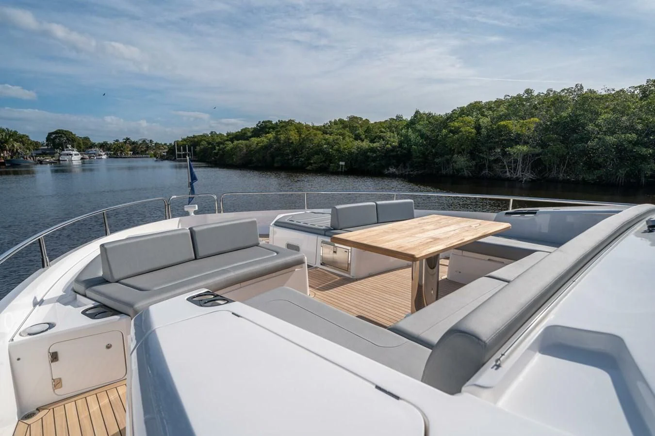 a boat on the water aboard 76 YACHT Yacht for Sale