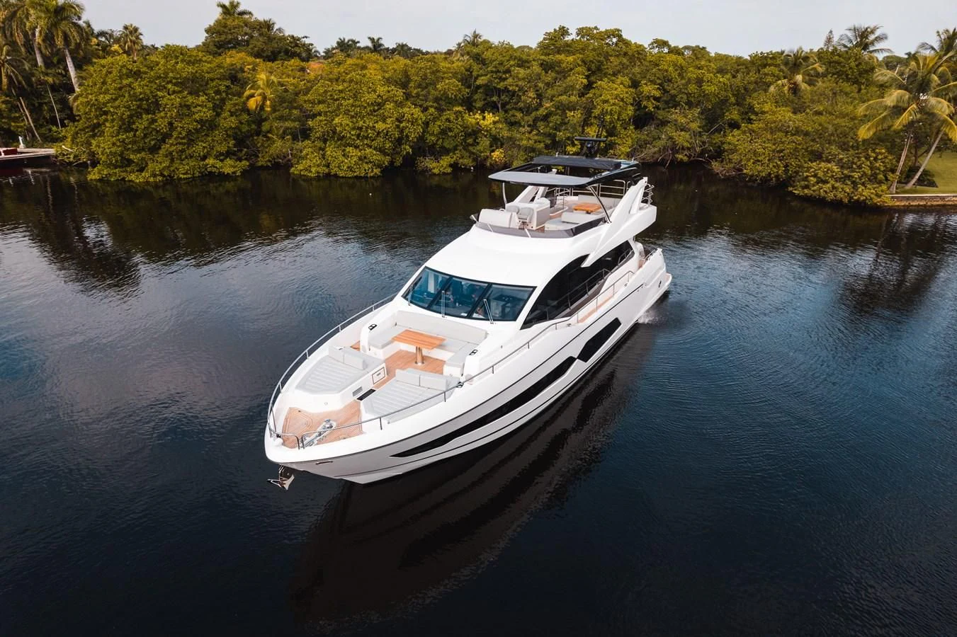 a boat on the water aboard 76 YACHT Yacht for Sale