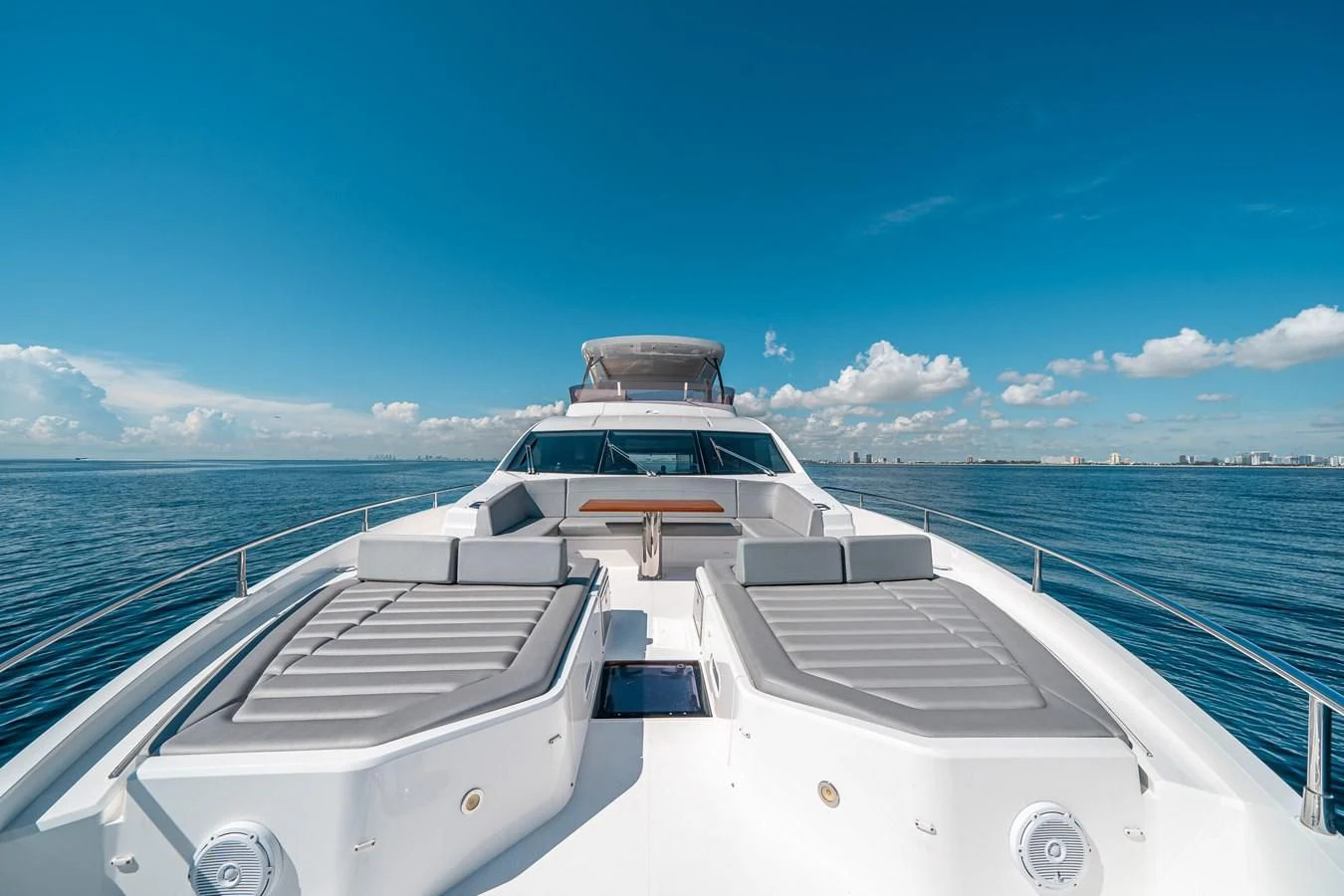 a boat on the water aboard 76 YACHT Yacht for Sale