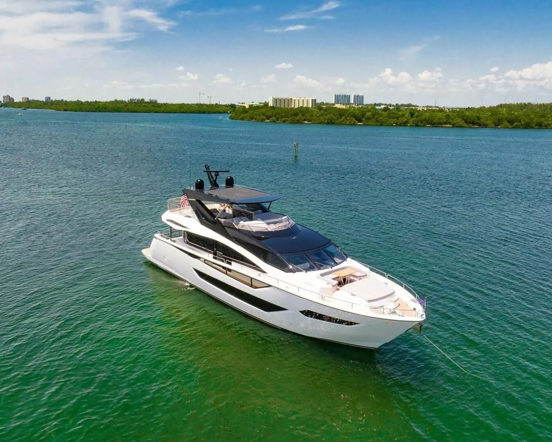 a boat on the water aboard 76 YACHT Yacht for Sale